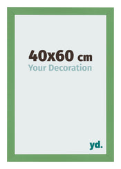 Fotokader 40x60 cm Groen MDF Bologna Voorzijde Maat | Yourdecoration.be