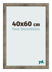 Fotokader 40x60 cm Metaal Vintage MDF Bologna Voorzijde Maat | Yourdecoration.be