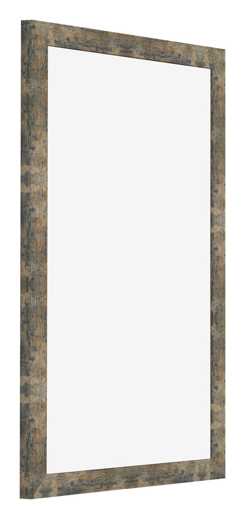 Fotokader 40x60cm Blauw Goud Gemeleerd MDF Bologna Voorzijde Schuin | Yourdecoration.be