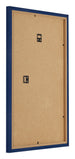 Fotokader 40x60cm Donkerblauw Geveegd MDF Bologna Achterzijde Schuin | Yourdecoration.be