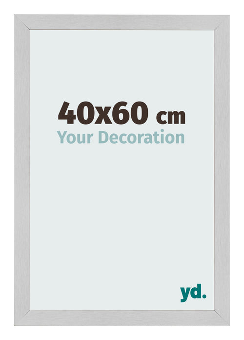 Fotokader 40x60cm Edelstaal MDF Bologna Voorzijde Maat | Yourdecoration.be