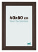 Fotokader 40x60cm Eiken Donker MDF Lazio Voorzijde Maat | Yourdecoration.be