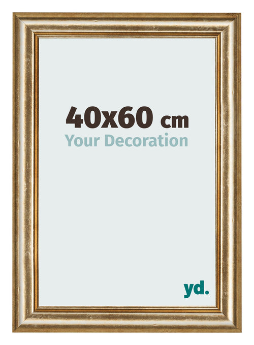 Fotokader 40x60cm Goud Antiek MDF Lazio Voorzijde Maat | Yourdecoration.be
