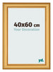 Fotokader 40x60cm Goud Mat MDF Lazio Voorzijde Maat | Yourdecoration.be