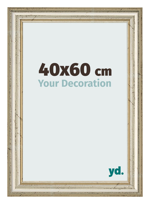 Fotokader 40x60cm Metaalglans MDF Lazio Voorzijde Maat | Yourdecoration.be