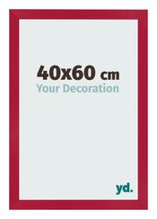 Fotokader 40x60cm Rood MDF Bologna Voorzijde Maat | Yourdecoration.be