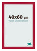 Fotokader 40x60cm Rood MDF Bologna Voorzijde Maat | Yourdecoration.be