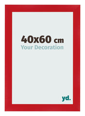 Fotokader 40x60cm Rood MDF Pisa Voorzijde Maat | Yourdecoration.be