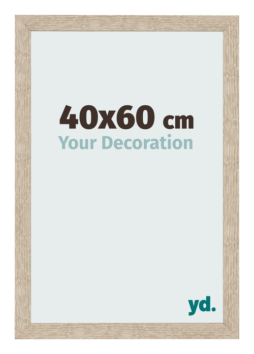 Fotokader 40x60cm Sonoma Eiken MDF Bologna Voorzijde Maat | Yourdecoration.be