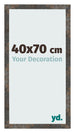 Fotokader 40x70 cm Geoxideerd Metaal MDF Bologna Voorzijde Maat | Yourdecoration.be