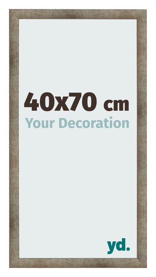 Fotokader 40x70 cm Metaal Vintage MDF Bologna Voorzijde Maat | Yourdecoration.be