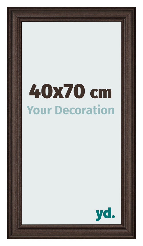 Fotokader 40x70cm Eiken Donker MDF Lazio Voorzijde Maat | Yourdecoration.be