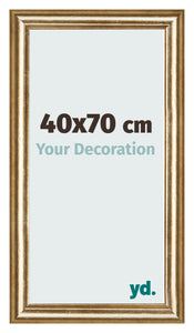 Fotokader 40x70cm Goud Antiek MDF Lazio Voorzijde Maat | Yourdecoration.be