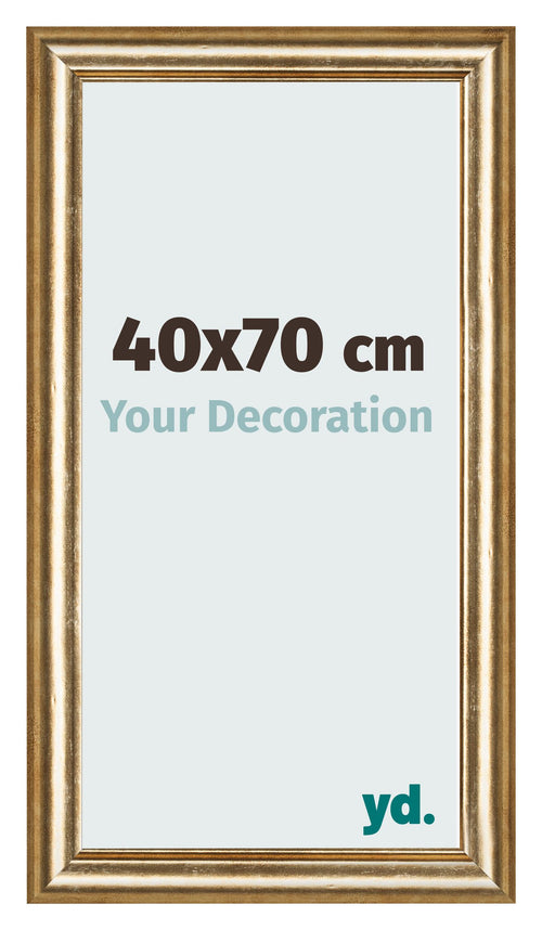Fotokader 40x70cm Goud Antiek MDF Lazio Voorzijde Maat | Yourdecoration.be