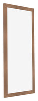 Fotokader 40x70cm Koper Decor MDF Bologna Voorzijde Schuin | Yourdecoration.be