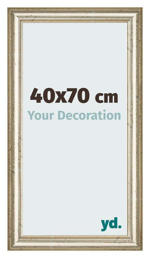 Fotokader 40x70cm Metaalglans MDF Lazio Voorzijde Maat | Yourdecoration.be