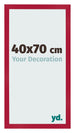 Fotokader 40x70cm Rood MDF Bologna Voorzijde Maat | Yourdecoration.be