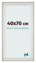Fotokader 40x70cm Wit Geveegd MDF Lazio Voorzijde Maat | Yourdecoration.be