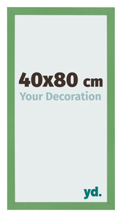 Fotokader 40x80 cm Groen MDF Bologna Voorzijde Maat | Yourdecoration.be