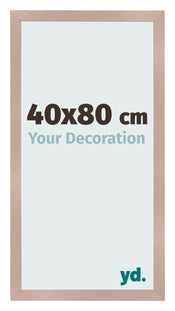 Fotokader 40x80 cm Oudroze MDF Bologna Voorzijde Maat | Yourdecoration.be