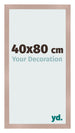 Fotokader 40x80 cm Oudroze MDF Bologna Voorzijde Maat | Yourdecoration.be