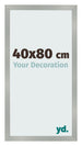 Fotokader 40x80cm Aluminium Geborsteld MDF Bologna Voorzijde Maat | Yourdecoration.be