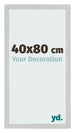 Fotokader 40x80cm Edelstaal MDF Bologna Voorzijde Maat | Yourdecoration.be
