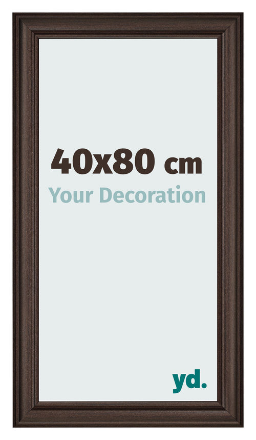 Fotokader 40x80cm Eiken Donker MDF Lazio Voorzijde Maat | Yourdecoration.be