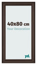 Fotokader 40x80cm Eiken Donker MDF Lazio Voorzijde Maat | Yourdecoration.be