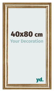 Fotokader 40x80cm Goud Antiek MDF Lazio Voorzijde Maat | Yourdecoration.be