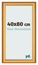 Fotokader 40x80cm Goud Mat MDF Lazio Voorzijde Maat | Yourdecoration.be