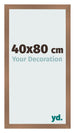 Fotokader 40x80cm Koper Decor MDF Bologna Voorzijde Maat | Yourdecoration.be