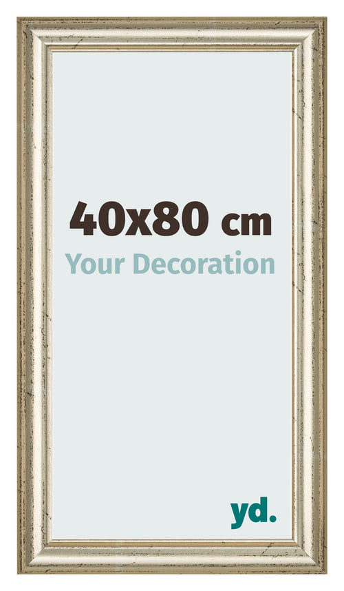 Fotokader 40x80cm Metaalglans MDF Lazio Voorzijde Maat | Yourdecoration.be