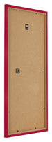 Fotokader 40x80cm Rood MDF Bologna Achterzijde Schuin | Yourdecoration.be