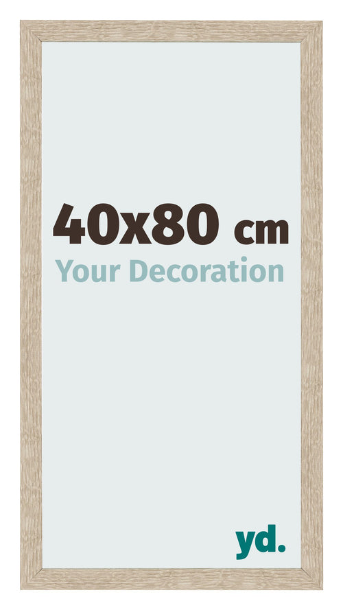Fotokader 40x80cm Sonoma Eiken MDF Bologna Voorzijde Maat | Yourdecoration.be