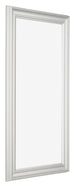 Fotokader 40x80cm Wit Geveegd MDF Lazio Voorzijde Schuin | Yourdecoration.be