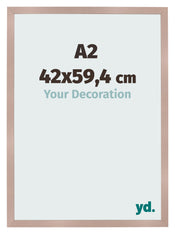 Fotokader 42x59 4 cm A2 Oudroze MDF Bologna Voorzijde Maat | Yourdecoration.be