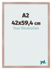 Fotokader 42x59 4 cm A2 Oudroze MDF Bologna Voorzijde Maat | Yourdecoration.be