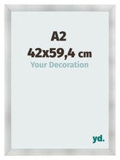 Fotokader 42x59 4cm A2 Aluminium Geborsteld MDF Pisa Voorzijde Maat | Yourdecoration.be