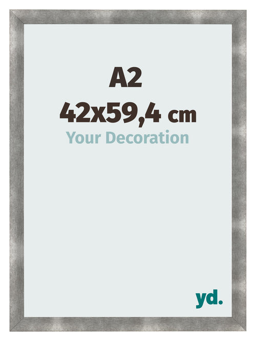 Fotokader 42x59 4cm A2 Metaal Vintage MDF Pisa Voorzijde Maat | Yourdecoration.be