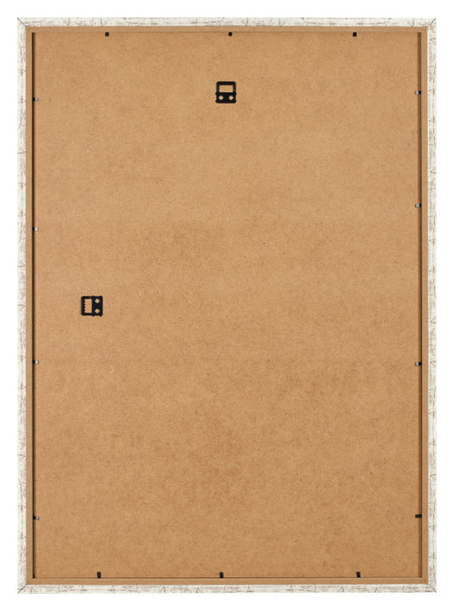Fotokader 42x59 4cm A2 Wit Vintage MDF Bologna Achterzijde | Yourdecoration.be