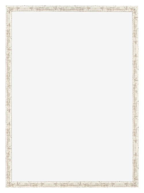 Fotokader 42x59 4cm A2 Wit Vintage MDF Bologna Voorzijde | Yourdecoration.be