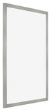 Fotokader 42x59 4cm A2 Zilver Mat MDF Bologna Voorzijde Schuin | Yourdecoration.be