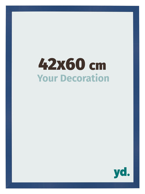 Fotokader 42x60 cm Donkerblauw MDF Bologna Voorzijde Maat | Yourdecoration.be