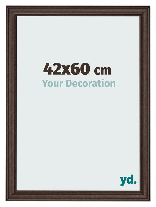 Fotokader 42x60cm Eiken Donker MDF Lazio Voorzijde Maat | Yourdecoration.be
