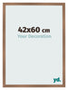 Fotokader 42x60cm Koper Decor MDF Bologna Voorzijde Maat | Yourdecoration.be