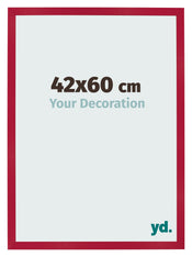 Fotokader 42x60cm Rood MDF Bologna Voorzijde Maat | Yourdecoration.be
