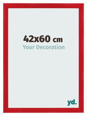 Fotokader 42x60cm Rood MDF Pisa Voorzijde Maat | Yourdecoration.be