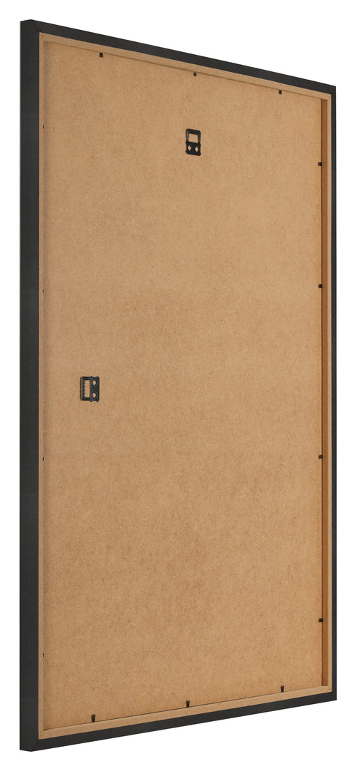 Fotokader 42x60cm Zwart Mat MDF Bologna Achterzijde Schuin | Yourdecoration.be