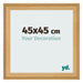 Fotokader 45x45cm Dennen Houtnerf MDF Lazio Voorzijde Maat | Yourdecoration.be